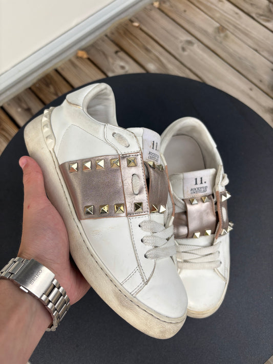 Valentino Garavani Open – Gold/Beige Band (EU 37)