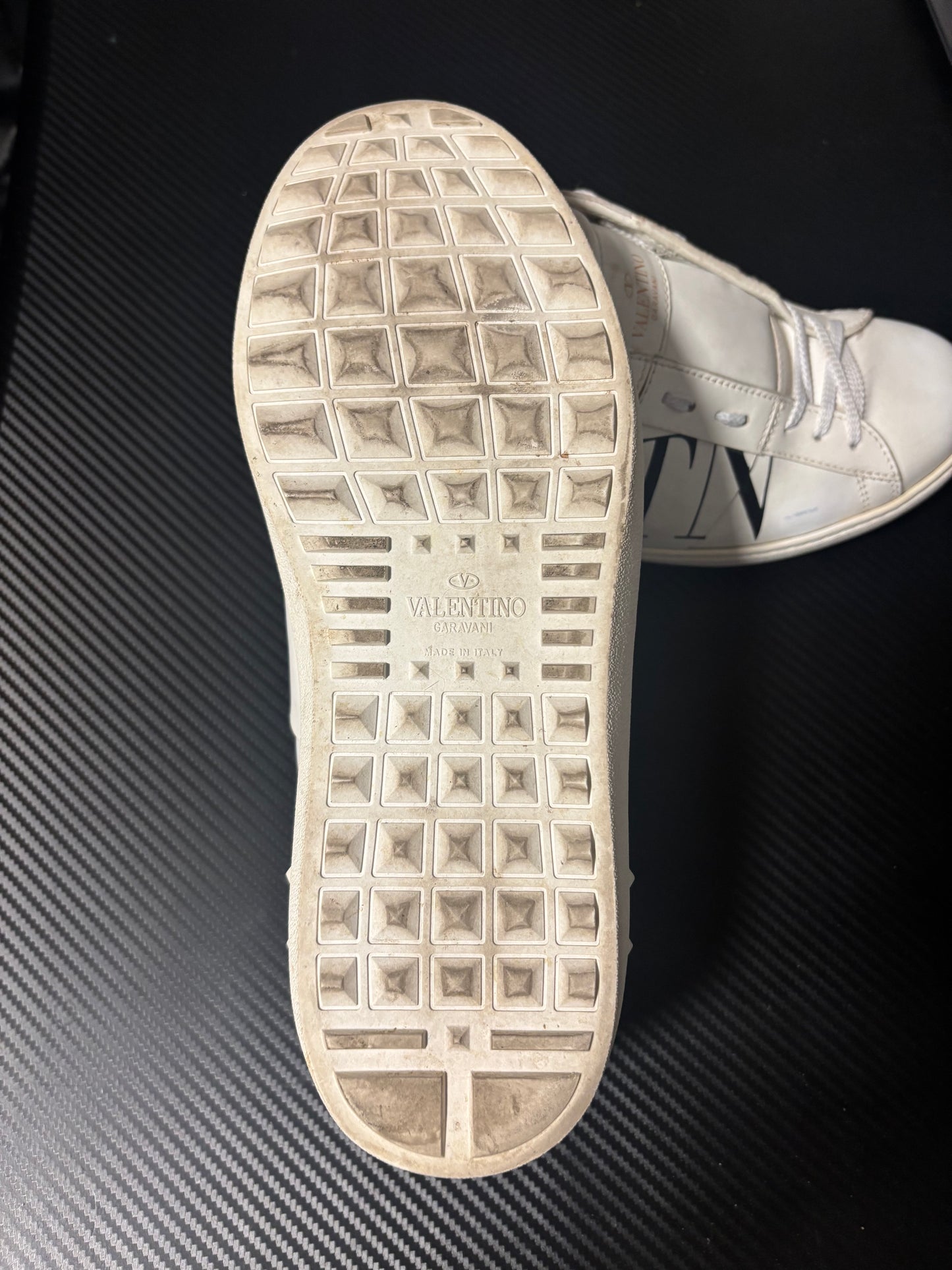 Valentino Garavani Open Sneakers White/Black – Size 40 – Best price in Sweden!