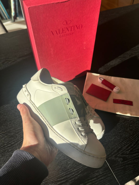 Valentino open Light grey